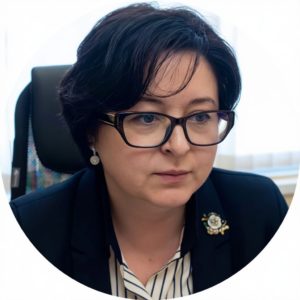 На фотографии Наталья Стинчкум, заместитель руководителя Федерального методического центра инклюзивного образования в сфере СПО